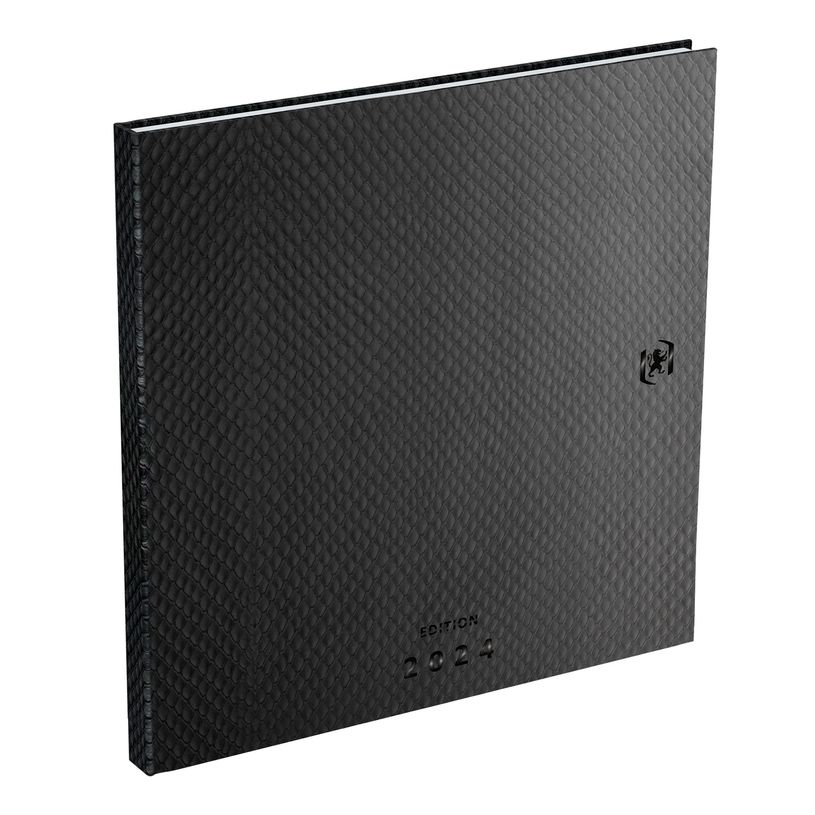 3147280267093-Agenda Ophio - 1 semaine sur 2 pages - 16 x 16 cm - noir - Oxford-P_405149655_1-0