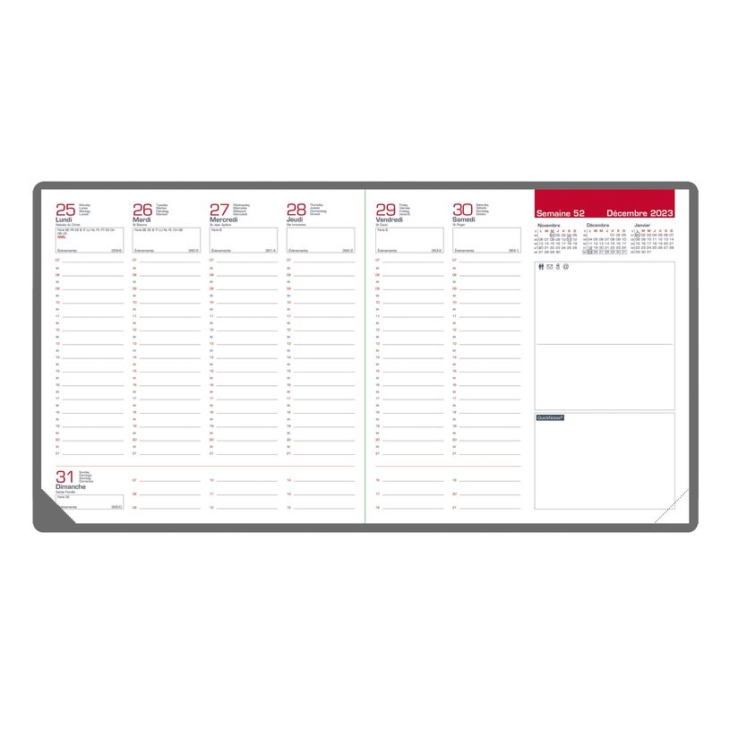 3147280267093-Agenda Ophio - 1 semaine sur 2 pages - 16 x 16 cm - noir - Oxford-P_405149655_2-1