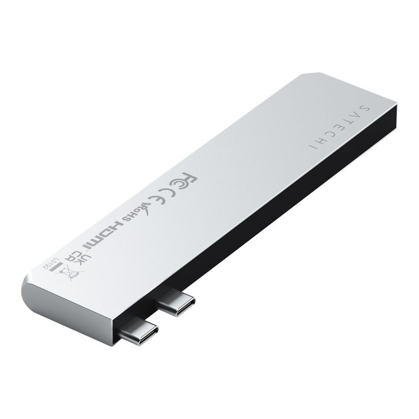 0810086360635-Satechi Pro Hub Slim - Station d'accueil - USB-C x 2 - HDMI - pour Apple MacBook Air (Fin 2018, Fin 2020, -P_405150616_4-4