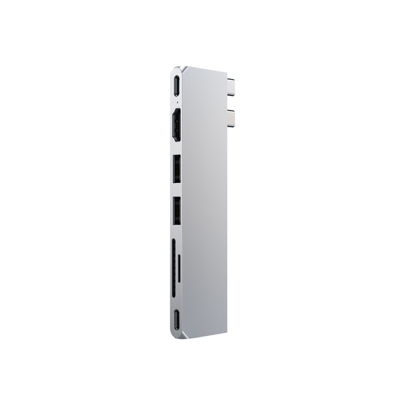 0810086360635-Satechi Pro Hub Slim - Station d'accueil - USB-C x 2 - HDMI - pour Apple MacBook Air (Fin 2018, Fin 2020, -P_405150616_8-6