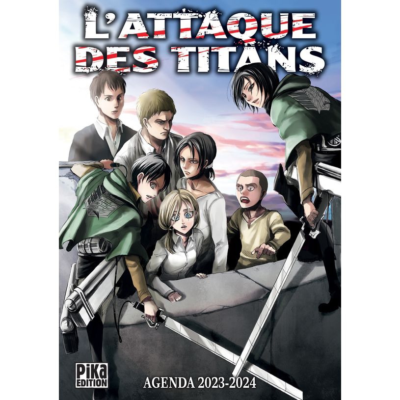 9782811681319-Agenda L'attaque des titans - 1 jour par page - 12 x 17 cm-P_405151165_1-0
