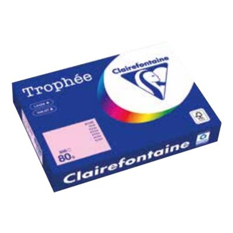 3329680002515-Clairefontaine Trophée - Papier couleur - A4 (210 x 297 mm) - 80 g/m² - 500 feuilles - t-P_405151186_1-0