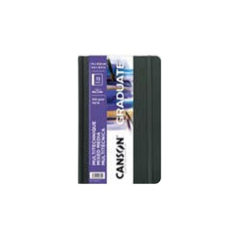 3148950079350-Canson Graduate Mixed Media - Carnet de dessin - 14 x 21 cm - 72 pages - 200 gr-P_405154504_1-0