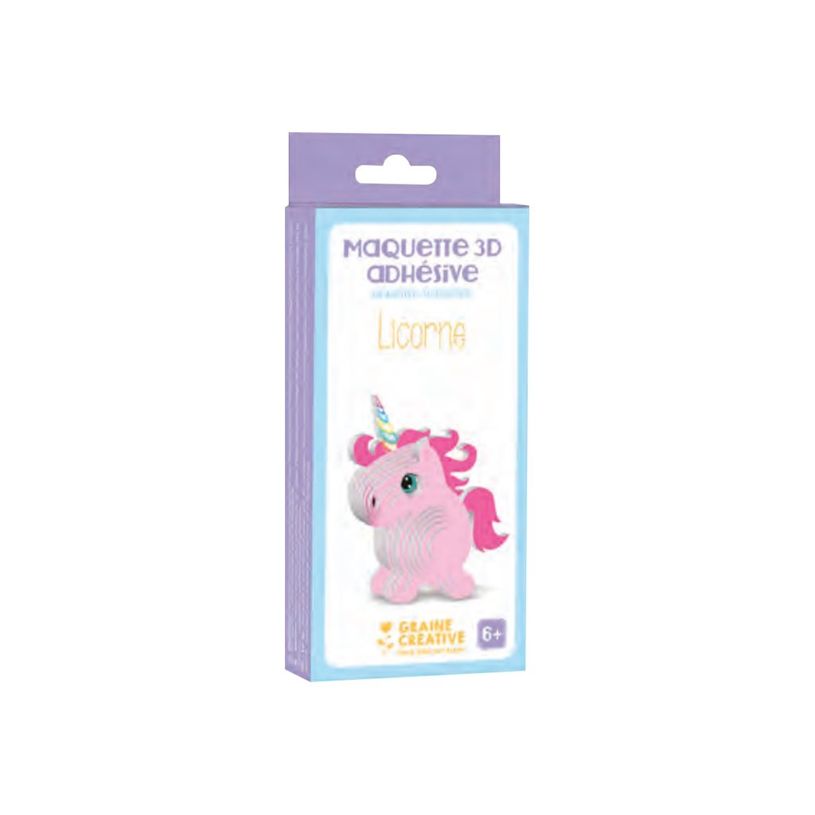 3532436509484-Graine Creative - Jeu d'adhésifs pour modèles 3D - licorne-P_405154856_1-0