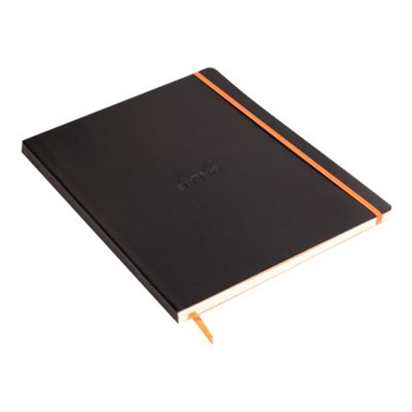 0404051550628-RHODIA Rhodiarama - Carnet souple A4+ - 160 pages - ligné - noir-P_405155062_5-1