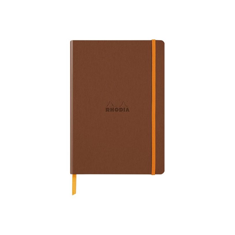 3037921173831-RHODIA Rhodiarama - Carnet souple A5 - 160 pages - ligné - cuivre-P_405155083_1-0