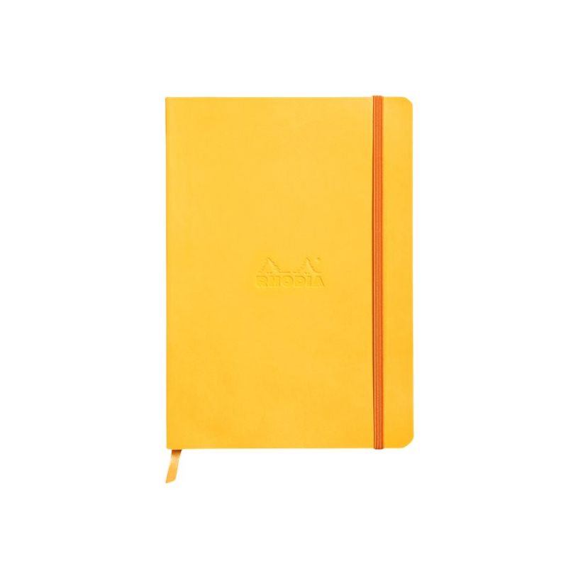 3037921174166-RHODIA Rhodiarama - Carnet souple A5 - 160 pages - ligné - jonquille-P_405155088_3-0