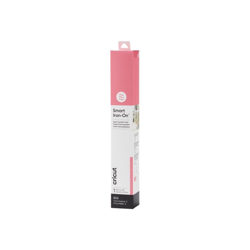 093573187674-Cricut Smart Iron-On - Feuille pour activités manuelles - 33 x 90 cm - rose - vinyle-P_405155941_1-0