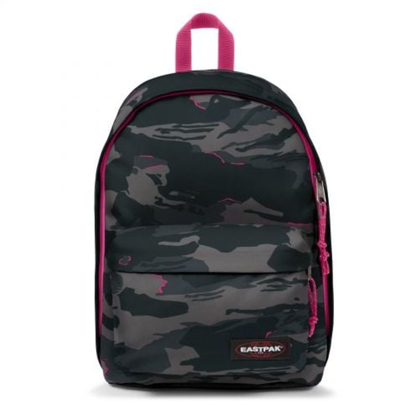 0404051563079-EASTPAK Out Of Office - Sac à dos camouflage noir/gris avec compartiment pour ordinateur -P_405156307_1-0