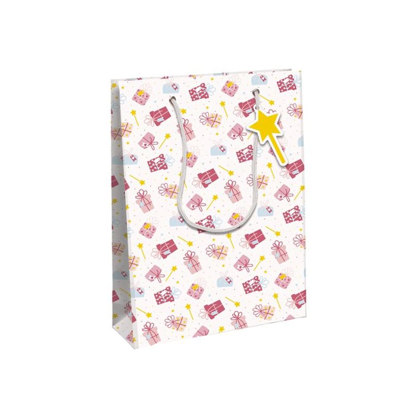 5033601012870-Clairefontaine Excellia - Sac cadeau - 26,5 x 14 x 33 cm - magie - rose-P_405156672_1-0