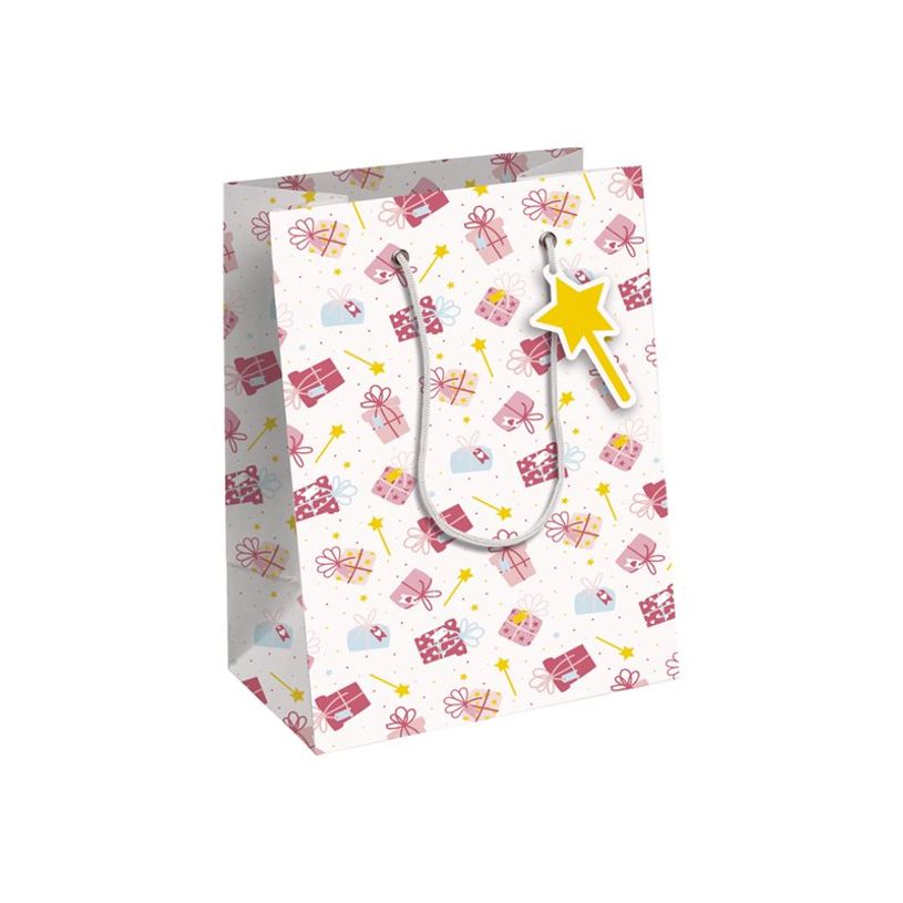 5033601012887-Clairefontaine Excellia - Sac cadeau Magie - 21,5 x 10,2 x 25,3 cm - rose-P_405156673_1-0
