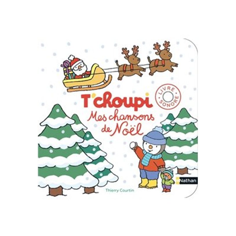 9782092582862-T'choupi, Mes chansons de Noël - T'choupi - par Courtin Thierry - livre d'images et de so-P_405156974_2-1