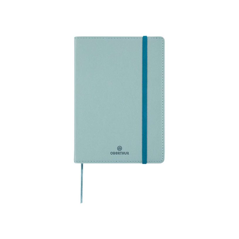3664447151632-Oberthur Carmen - Carnet de notes souple A6 - ligné - 160 pages - vert de gris-P_405157009_1-0