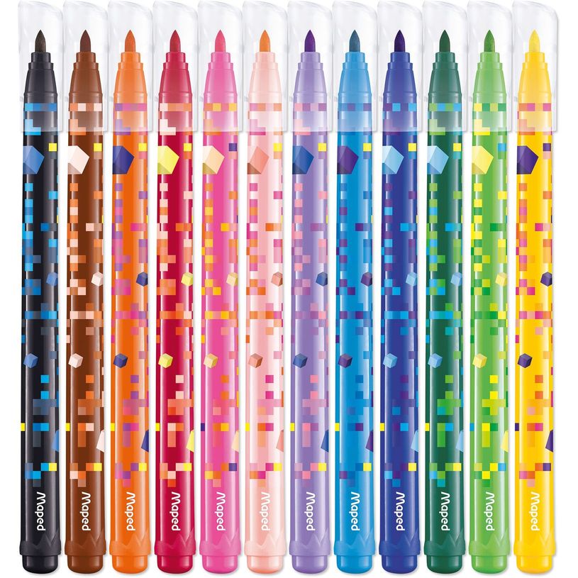 3154148454137-Maped Pixel Party - 12 Feutres en pochette carton-P_405157916_2-1
