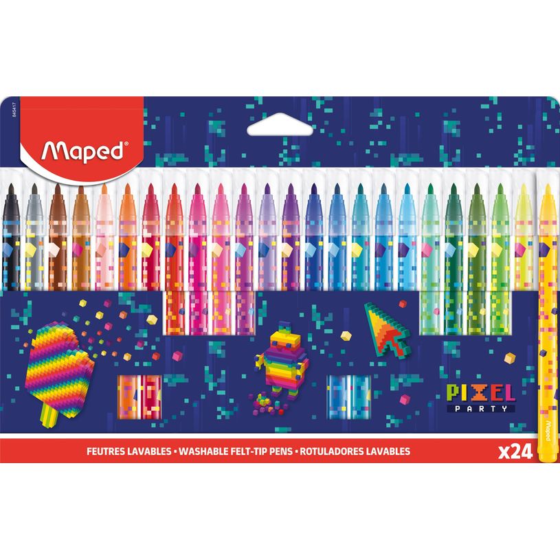 3154148454175-Maped Pixel Party - 24 Feutres en pochette carton-P_405157918_1-0