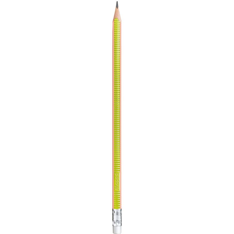 3154148536017-Maped Kidy'Learn - Crayon graphite Blackpep's triangulaire HB - embout gomme - texture antidéra-P_405157979_1-0