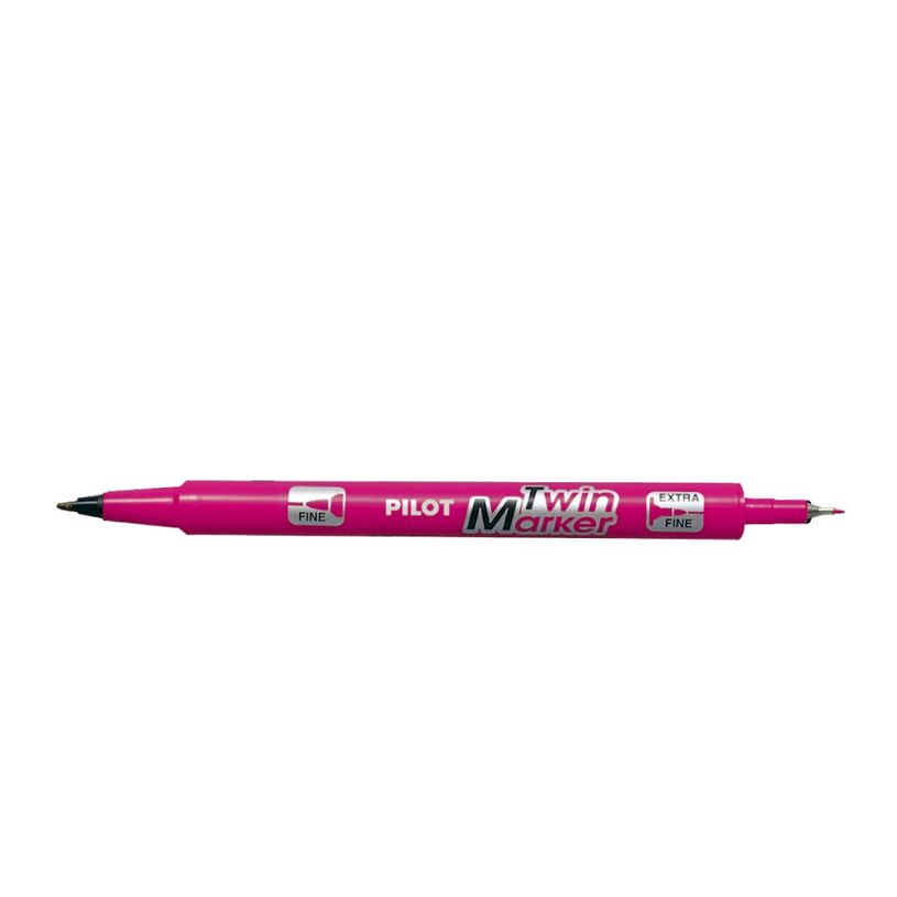 4902505169670-Pilot TWIN MARKER - Marqueur permanent - pointe fine - rose-P_405158009_2-1