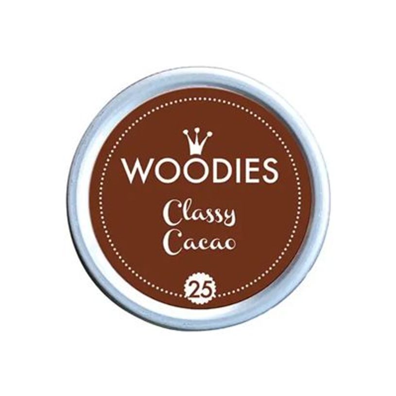 8712938069838-Woodies - Tampon encreur rond - Classy cacao - 3,5 cm de diamètre-P_405160659_1-0