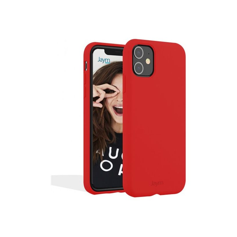 3701263510660-JAYM CLASSIC - Coque de protection pour iPhone 12 mini - rouge -P_405161667_1-0