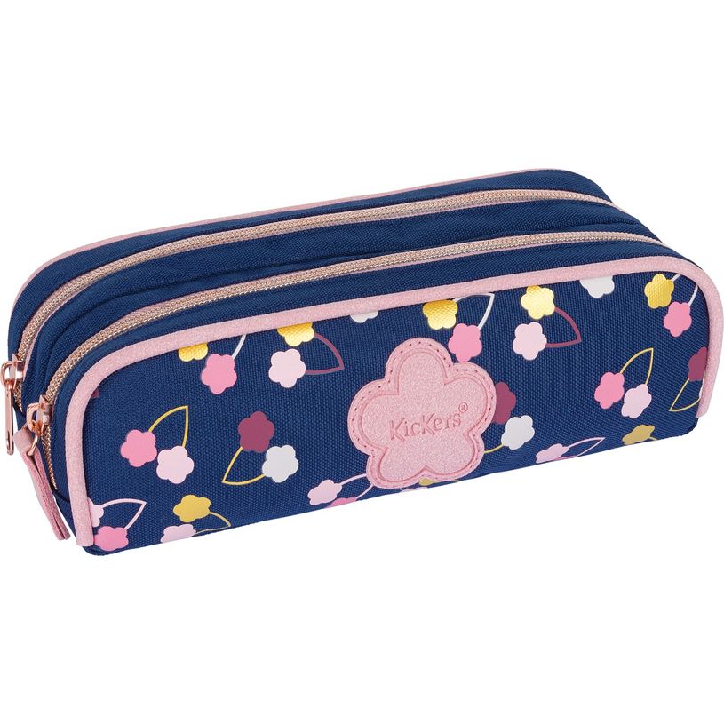 3664447173191-Trousse Kickers Fantaisie girl - 2 compartiments - Oberthur-P_405162419_1-0