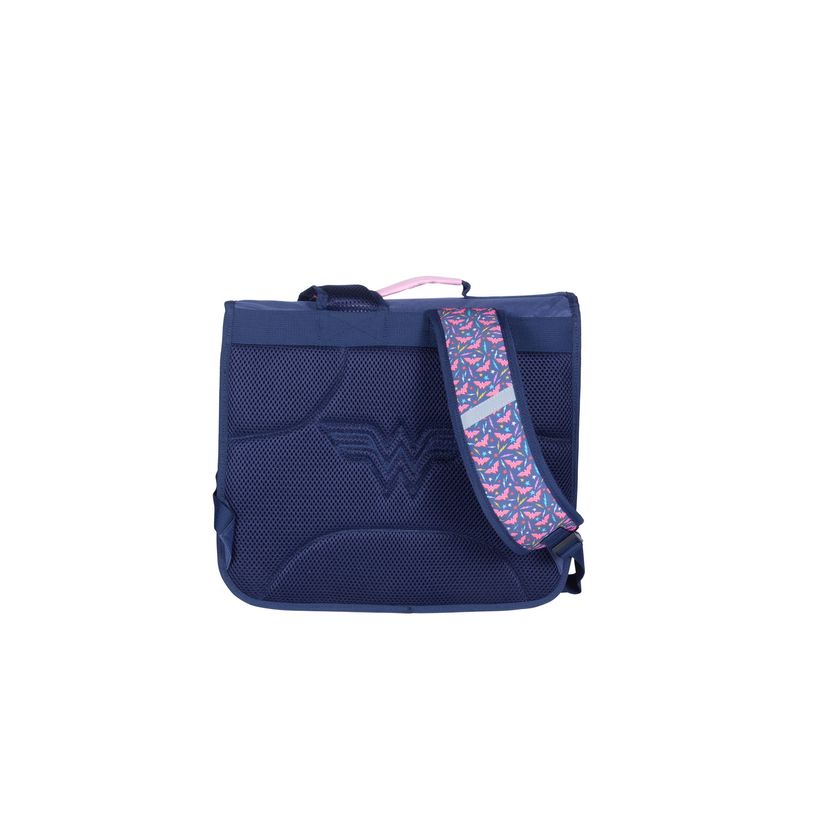 3661507523866-Cartable Wonder Woman Power 38 cm - 2 compartiments - noir - Kid'Abord-P_405163647_2-1