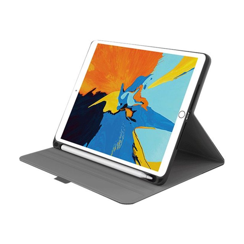 848116024998-Cygnett TekView Slimline - Étui à rabat pour tablette - tissu - bleu, marine - 10.2" - pour Apple 10.2-i-P_405164767_1-0