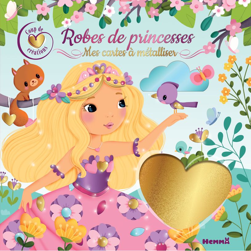 9782508055911-Coup de Cœur Créations - Robes de Princesses - Mes Cartes à Métalliser-P_405166364_1-0