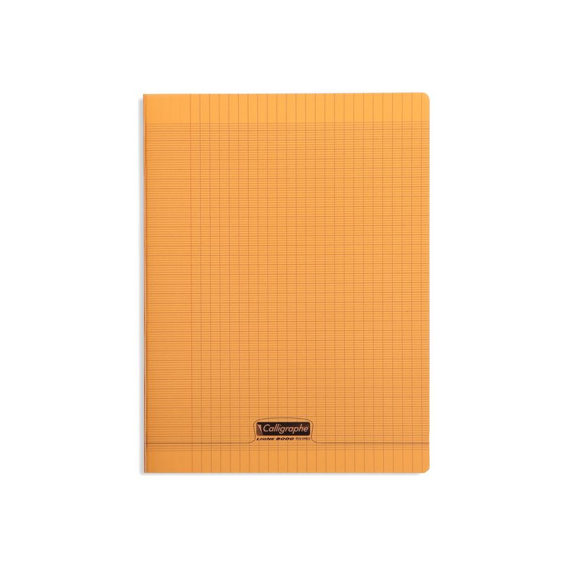 3210330183688-Calligraphe 8000 - Cahier polypro A4 (21x29,7cm) - 192 pages - grands carreaux (Seyes) - o-P_405183560_1-0