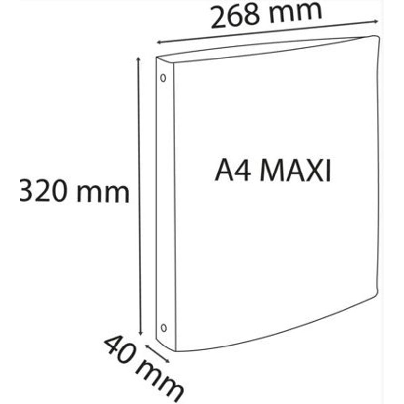 3130630514701-Exacompta - Classeur SKANDI à anneaux - DOS 40 mm - A4+ - capacité : 275 feuilles - disponi-P_405184186_6-5