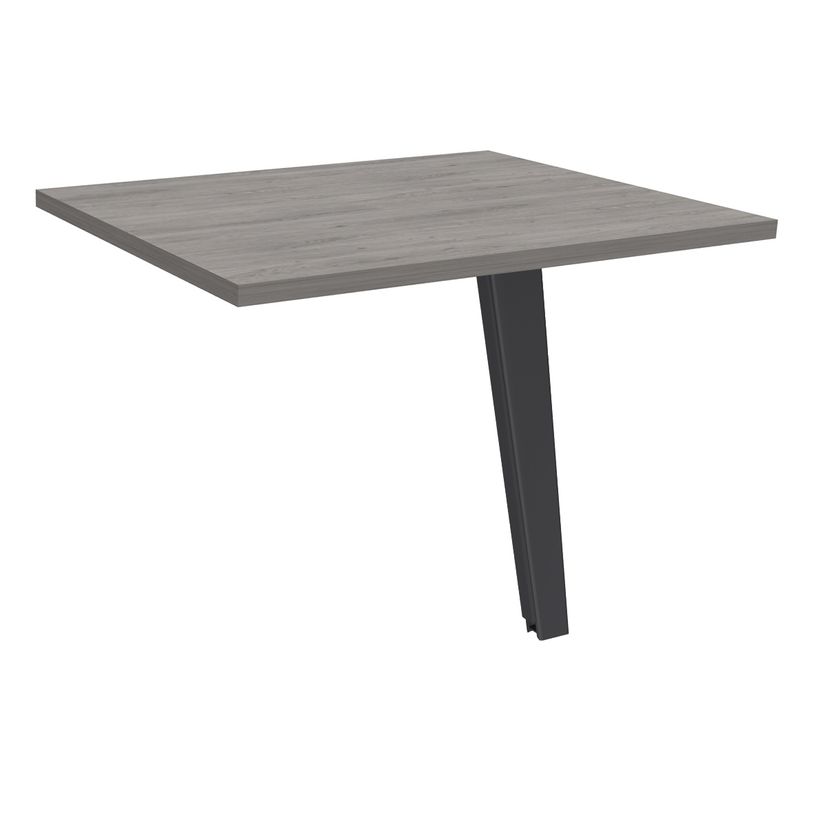 3253310173316-Retour direct pour bureau Steely - L80 - 1 Pied métal carbone - plateau chêne gris-P_405185132_1-0