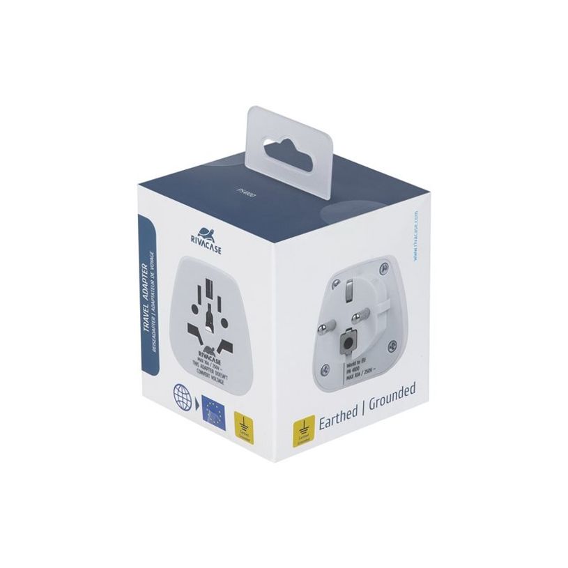 4260403577332-Riva Case Alamillo Travel adapter World to EU - Adaptateur pour prise d'alimentation - tripolaire (F) pour power -P_405185777_1-9