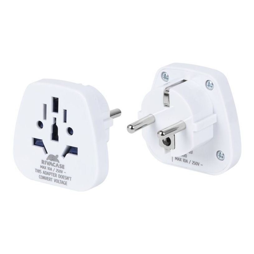 4260403577332-Riva Case Alamillo Travel adapter World to EU - Adaptateur pour prise d'alimentation - tripolaire (F) pour power -P_405185777_4-2