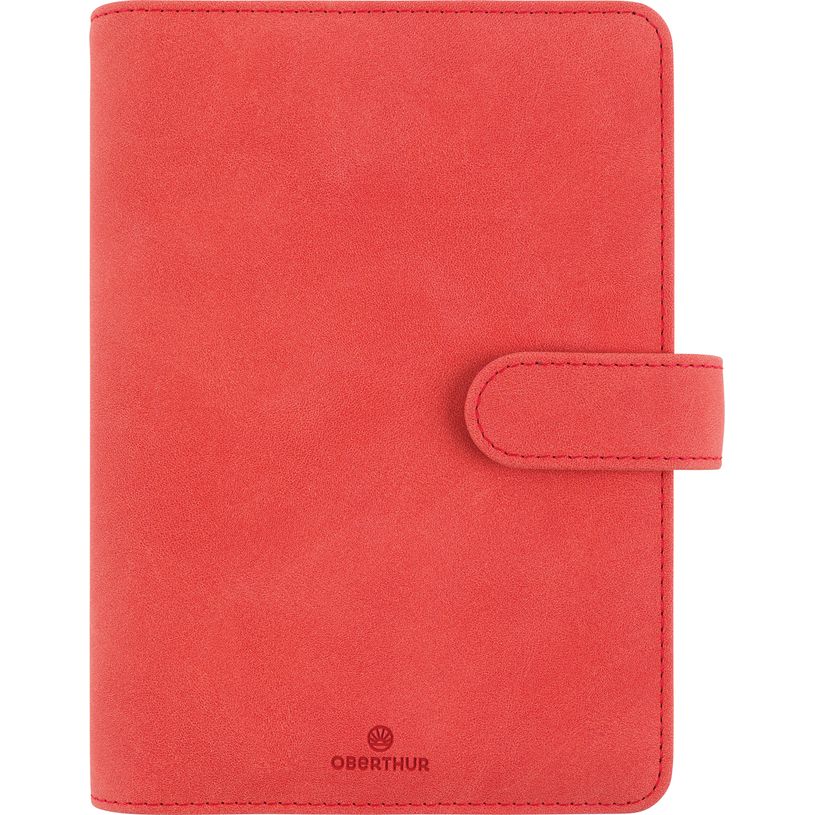 3664447211213-Organiseur Ramatuelle - 14 x 18,5 cm - corail - Oberthur--0