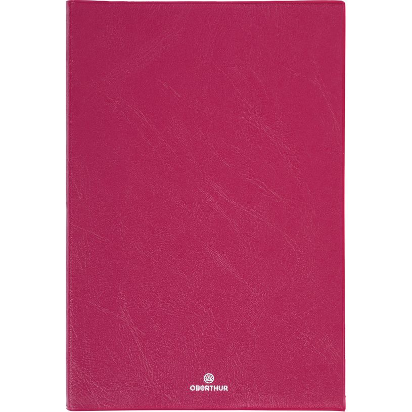3664447207667-Agenda Odessa - 1 semaine sur 2 pages - 17 x 24,5 cm - bordeaux - Oberthur--0