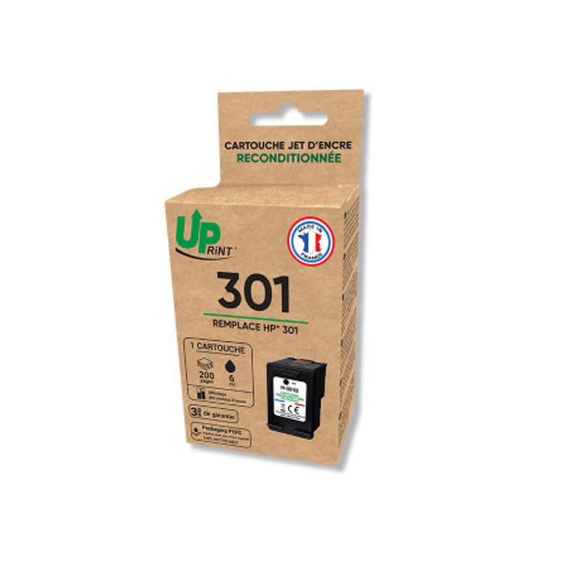 3584770629007-Cartouche compatible HP 301 - noir - Uprint--0