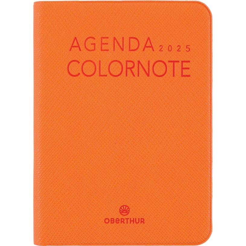 3664447205786-Agenda Colornote - 1 semaine sur 2 pages - 7,5 x 10,5 cm - orange - Oberthur-P_405186359_1-0