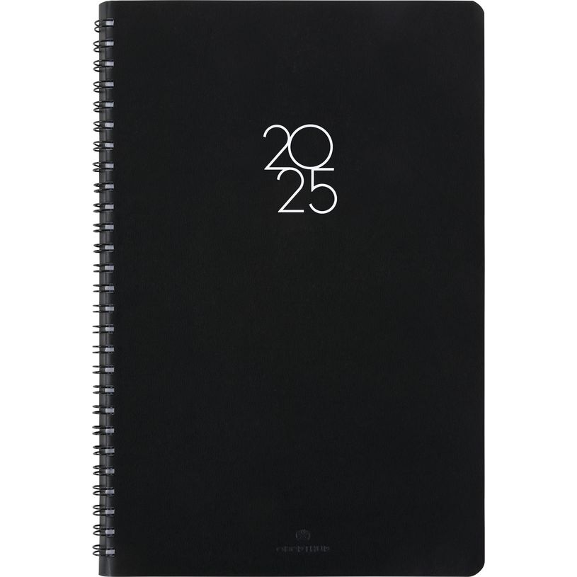 3664447208701-Agenda à spirale Portland - 1 semaine sur 2 pages - 22 x 28 cm - gris - Oberthur-P_405186396_1-0