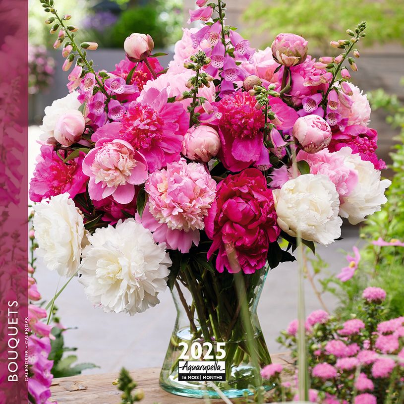 3494150160818-Calendrier mensuel 16x16 cm - 16 mois - Bouquets-P_405186566_1-0