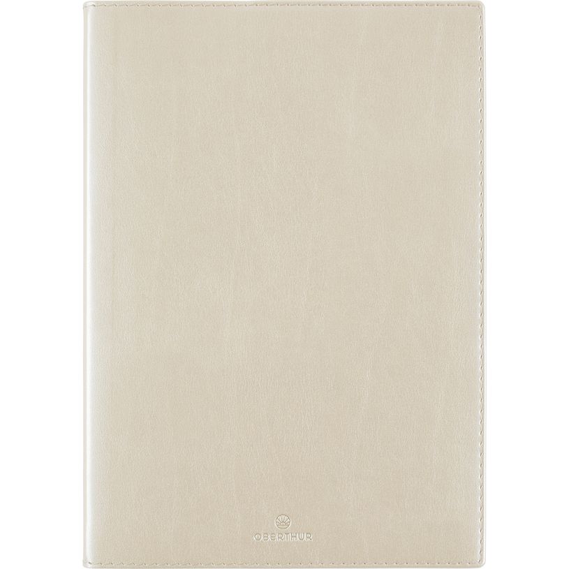 3664447206462-Agenda Feroe - la semaine sur 1 page et une page de note - 15 x 21 cm - or - Oberthur--0