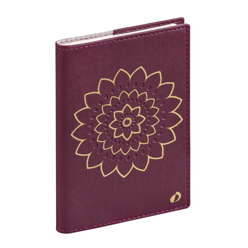 3371010516483-Quo Vadis Isis - Agenda - 2025 - semainier - mini - 99.1 x 150 mm - portrait - papier blanc - embossed gold pattern - couver-P_405187234_2-0
