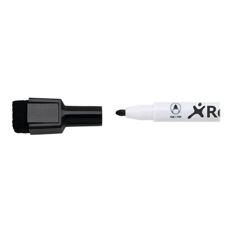 5028252603485-Rexel Joy - Pack de 6 marqueurs noirs pour tableau blanc - pointe fine-P_405187885_3-2