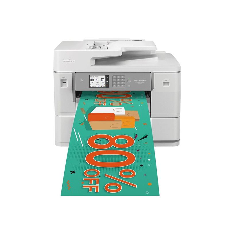 4977766826716-Brother BP80PRA3 - Papier jet d'encre ordinaire - A3 - pour Brother MFC-J6959DW-P_405187999_4-3
