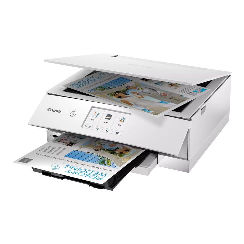 4549292150308-Canon PIXMA TS8351a - Imprimante multifonction - jet d'encre couleur A4 - Wifi - blanc-P_405188362_4-1