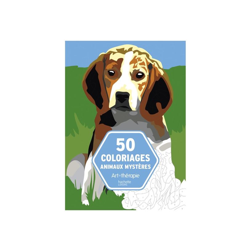 9782017035299-Bloc 50 coloriages animaux mystères - par Jaunatre Vincent - livre à colorier-P_405188683_2-0