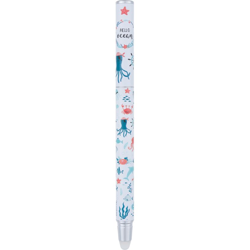 3664447169897-Stylo roller gomme Marin - 5 decors assortis - Oberthur-P_405188849_1-0
