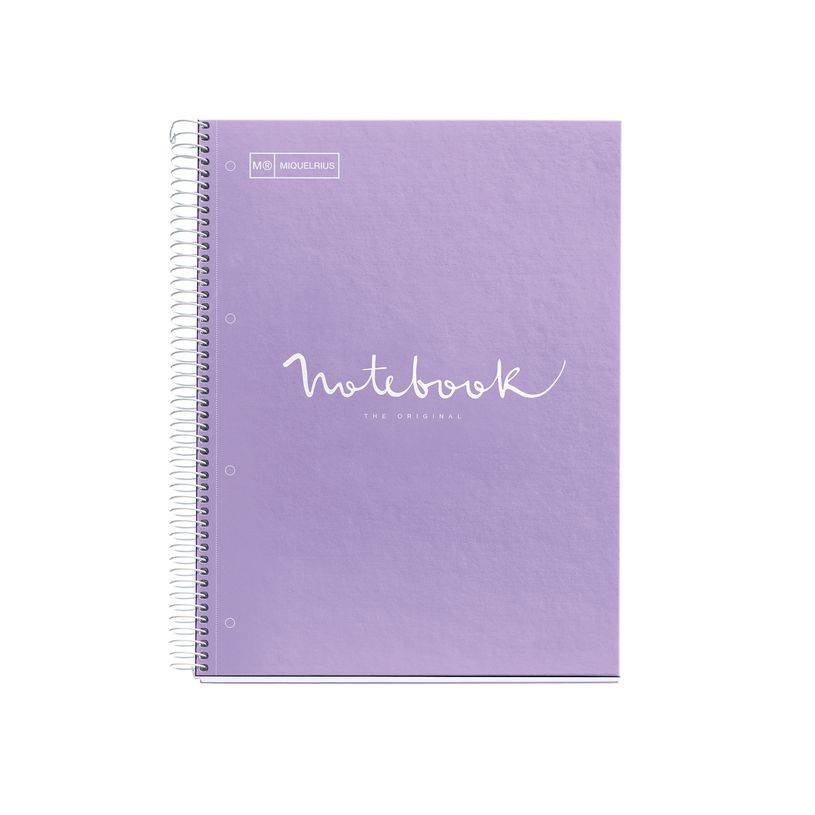 8422593499375-Notebook Emotions, couverture rigide, A4 lignes horizontales 7 mm, 120 feuilles de 5 coule-P_405189264_1-0