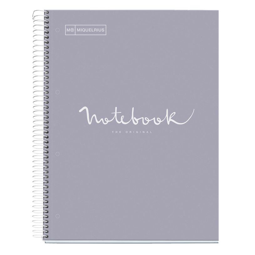 8422593467329-Notebook Emotions, couverture rigide, A4 lignes horizontales 7 mm, 120 feuilles de 5 coule-P_405189266_1-0