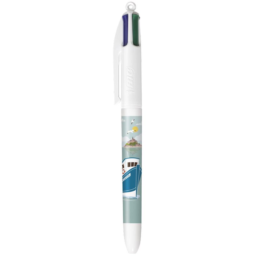 0404051996211-BIC Stylo à Bille 4 Couleurs Original à Pointe Moyenne Rétractable (1,00 mm) - Décors Thématique Nor-P_405199621_5-4