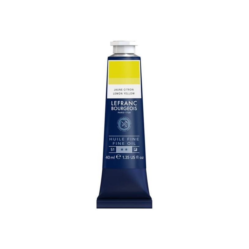 3013643017554-Lefranc Bourgeois - Peinture à l'huile - jaune citron - semi-opaque - fine - 40 ml-P_405216736_1-0