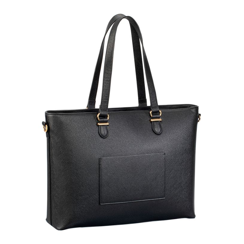 3135257844224-Saint-Martin - Sac cabas pour ordinateur noir Alba _ 1 compartiment - 15,6" - Viquel-P_405223243_2-1